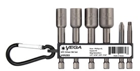 6 Piece Driver Bit & Nutsetter Set